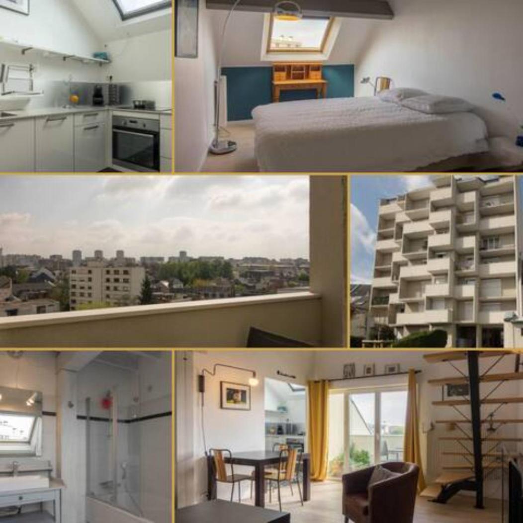 オルレアンLe Duplex Ensoleille Du Parc * Parking * Balcon *アパートメント エクステリア 写真